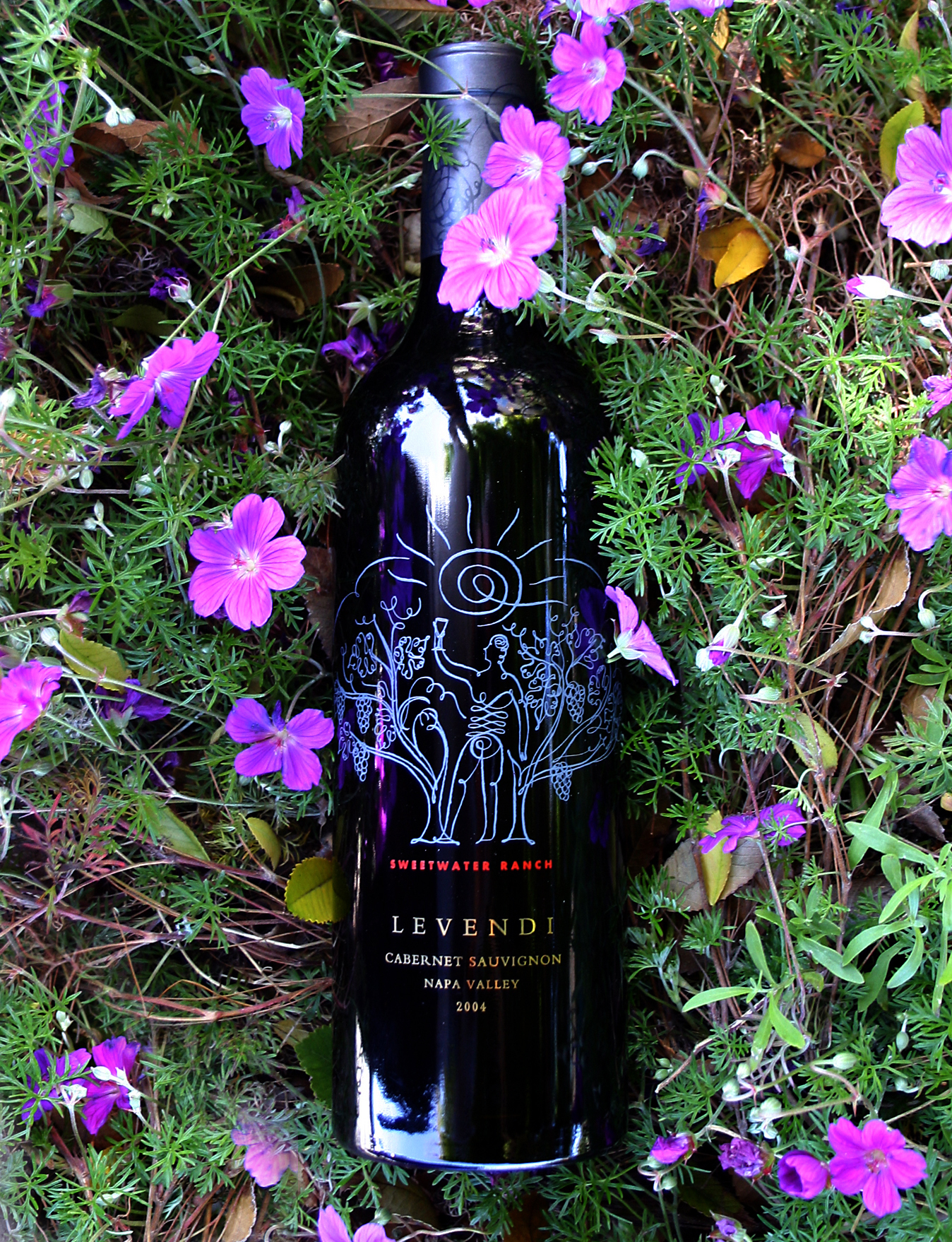 Levendi Winery 2004 Sweetwater Ranch Cabernet Sauvignon 750ml Wine Bottle