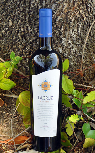 Estampa 2009 La Cruz Red Blend 750ml Wine Bottle