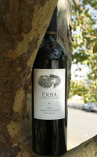 Erba Mountainside Vineyards 2005 Napa Valley Proprietary Red Wine 750ml Wine Bottle