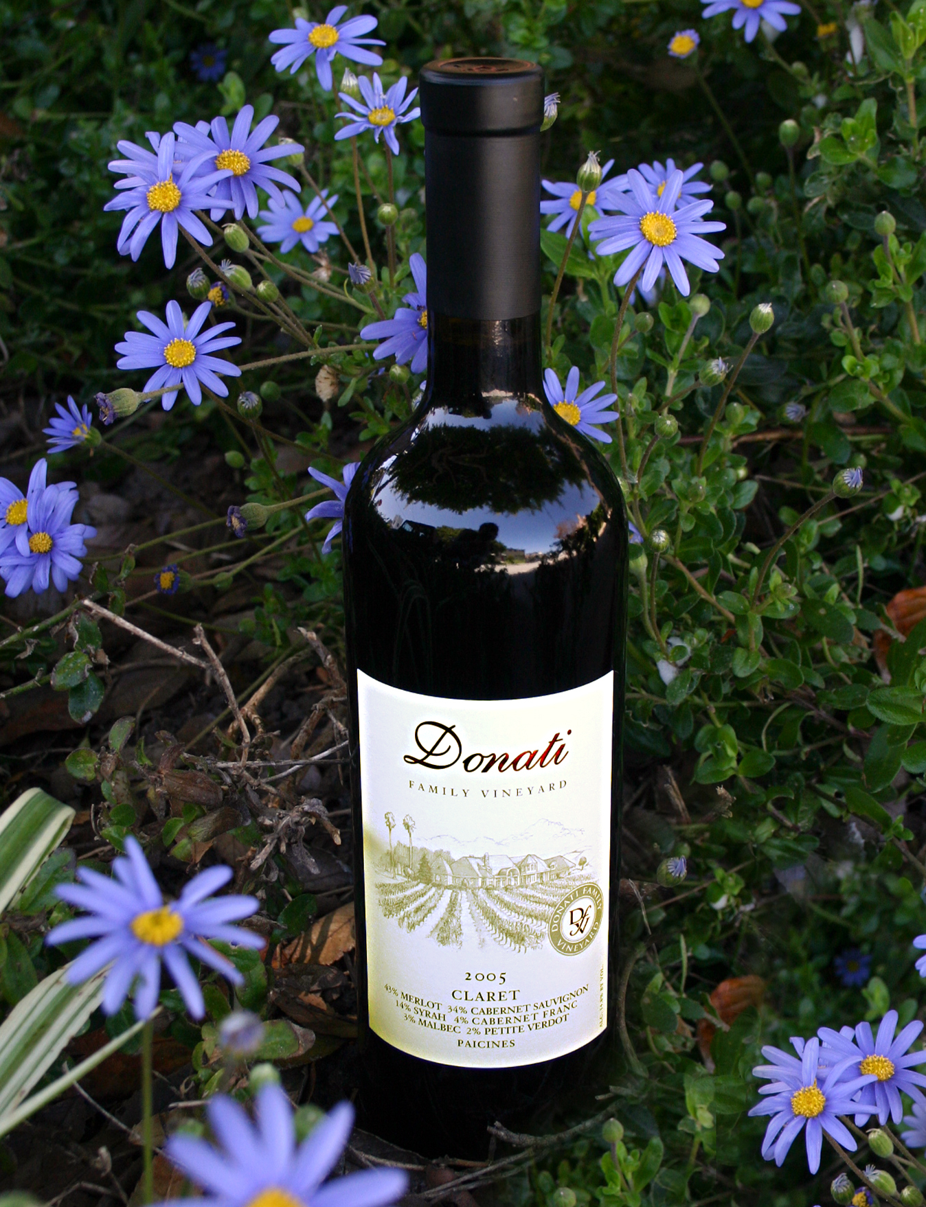 Donati Family Vineyard 2005 DFV Claret 750ml Wine Bottle