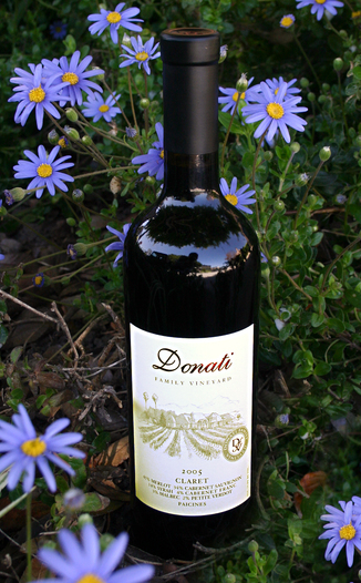 Donati Family Vineyard 2005 DFV Claret 750ml Wine Bottle