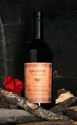 Galante Vineyards 2003 Red Rose Hill 750ml Wine Bottle