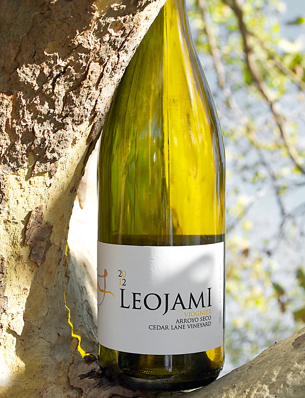 Leojami Wines 2012 Arroyo Seco Cedar Lane Vineyard Viognier 750ml Wine Bottle
