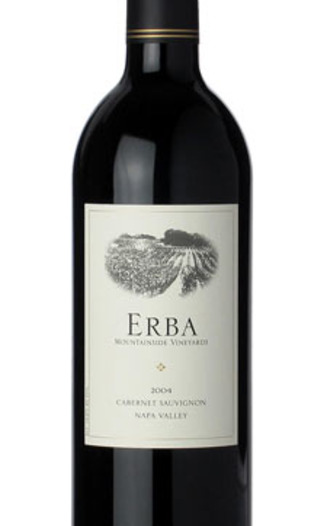 Erba Mountainside Vineyards 2005 Napa Valley Cabernet Sauvignon 750ml Wine Bottle