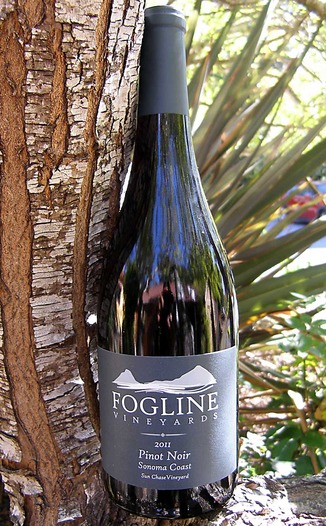 Fogline Vineyards 2011 Sonoma Coast Pinot Noir 750ml Wine Bottle