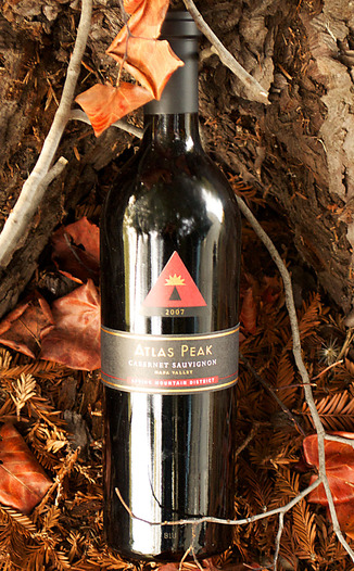 Atlas Peak Vineyards 2007 Spring Mountain District Cabernet Sauvignon 750ml Wine Bottle