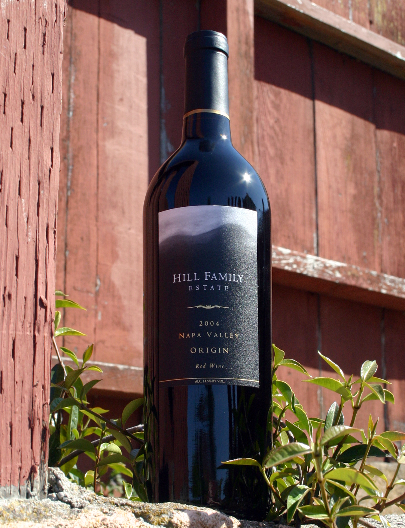 Hill Family Estate 2004 "Origin" Red Wine 750ml Wine Bottle
