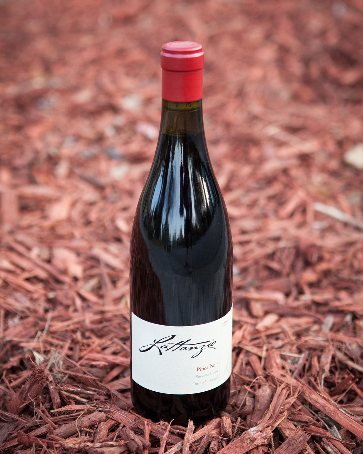 Lattanzio 2012 Sonoma Coast Pinot Noir Umino Vineyard 750ml Wine Bottle