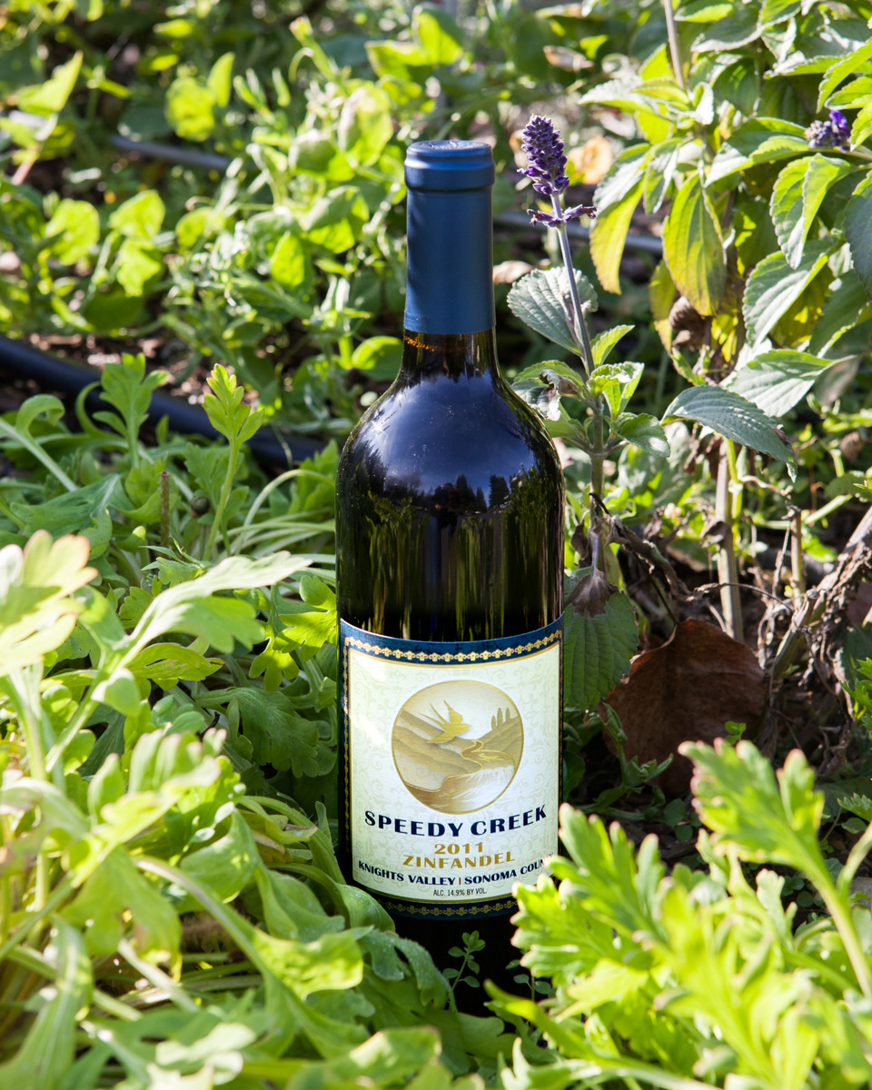 Speedy Creek 2011 Knights Valley Zinfandel 750ml Wine Bottle