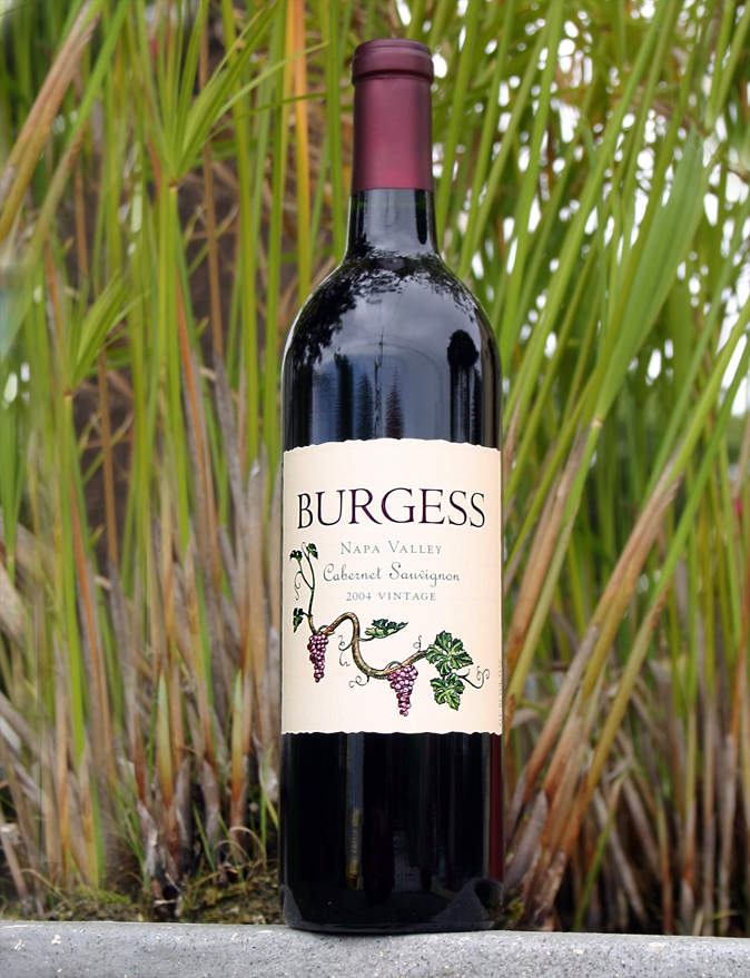 Burgess Cellars 2004 Napa Valley Cabernet Sauvignon 750ml Wine Bottle