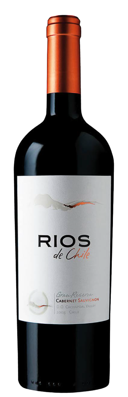 Rios de Chile 2009 Gran Reserva Cabernet Sauvignon 750ml Wine Bottle