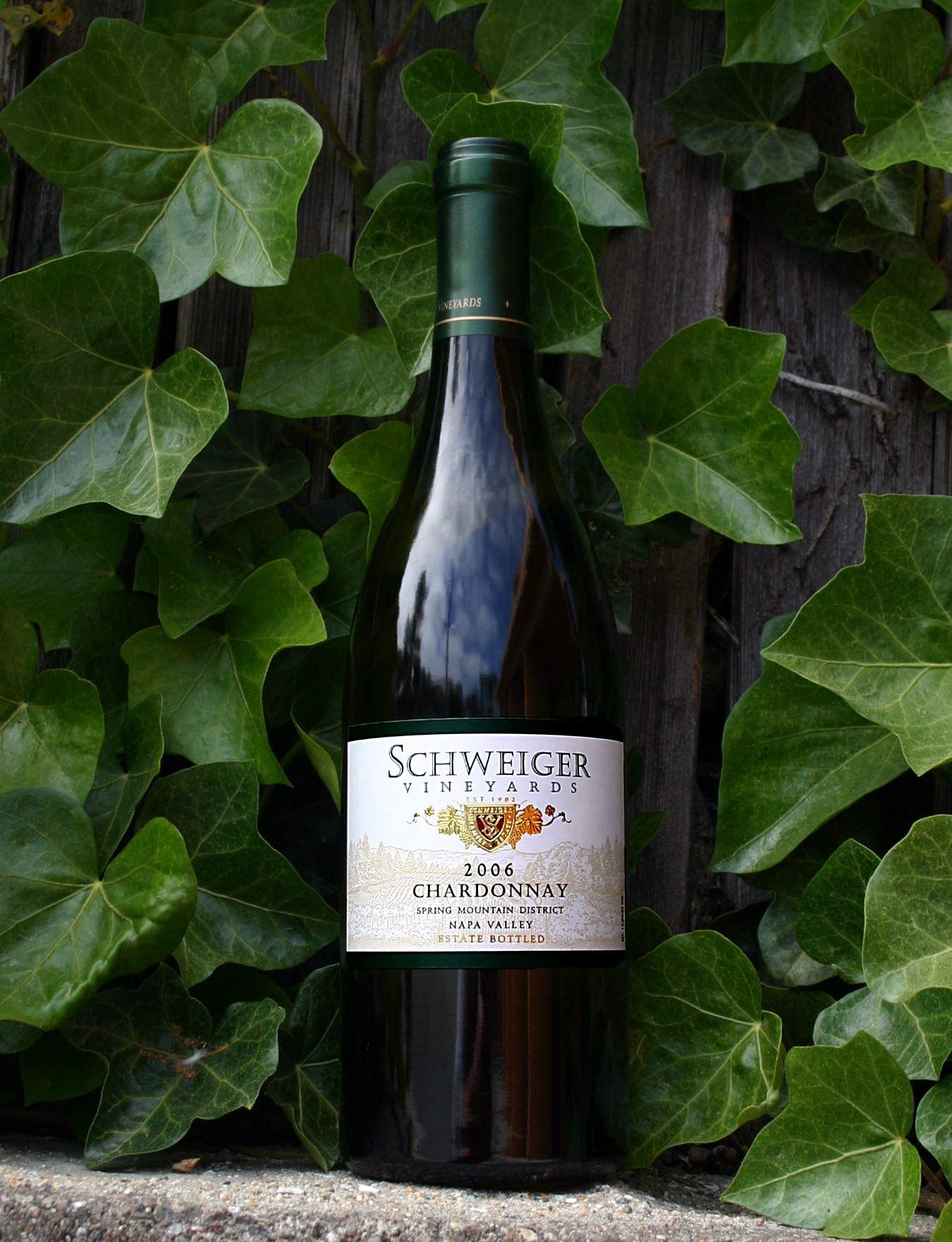 Schweiger Vineyards & Winery 2006 Chardonnay 750ml Wine Bottle