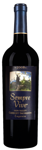 Romeo Vineyards 2008 Eugenia Sempre Vive Cabernet Sauvignon 750ml Wine Bottle