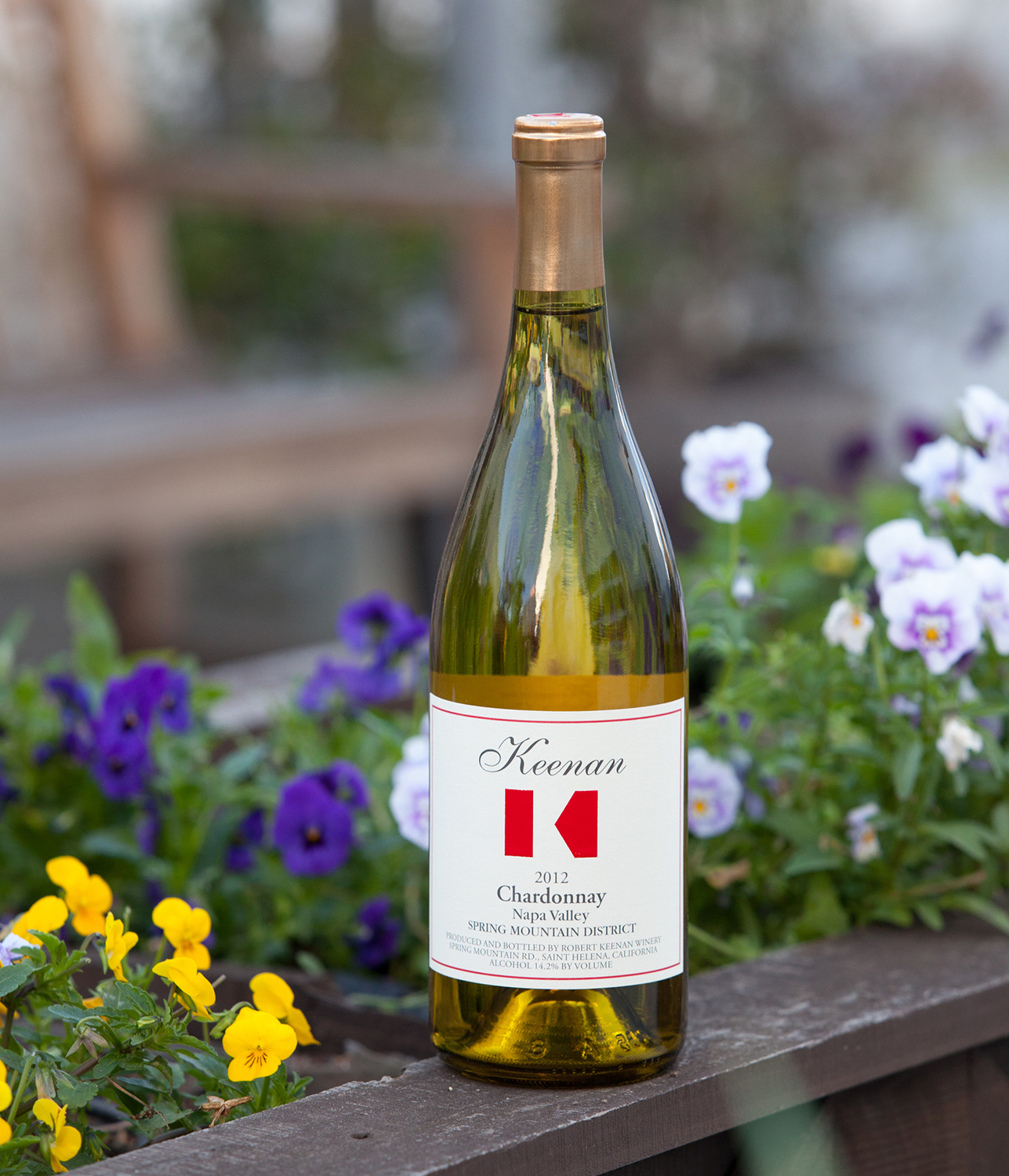 Keenan 2012 Chardonnay Napa Valley Spring Mountain District 750ml Wine Bottle