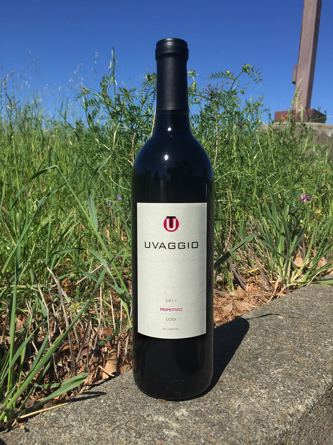 Uvaggio 2011 Primitivo 750ml Wine Bottle