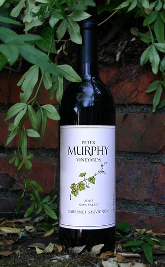 Murphy Vineyards 2003 Cabernet Sauvignon 750ml Wine Bottle