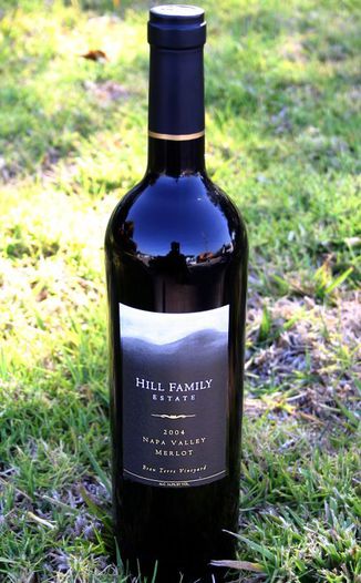 Hill Family Estate 2004 Napa Valley Merlot 750ml Wine Bottle