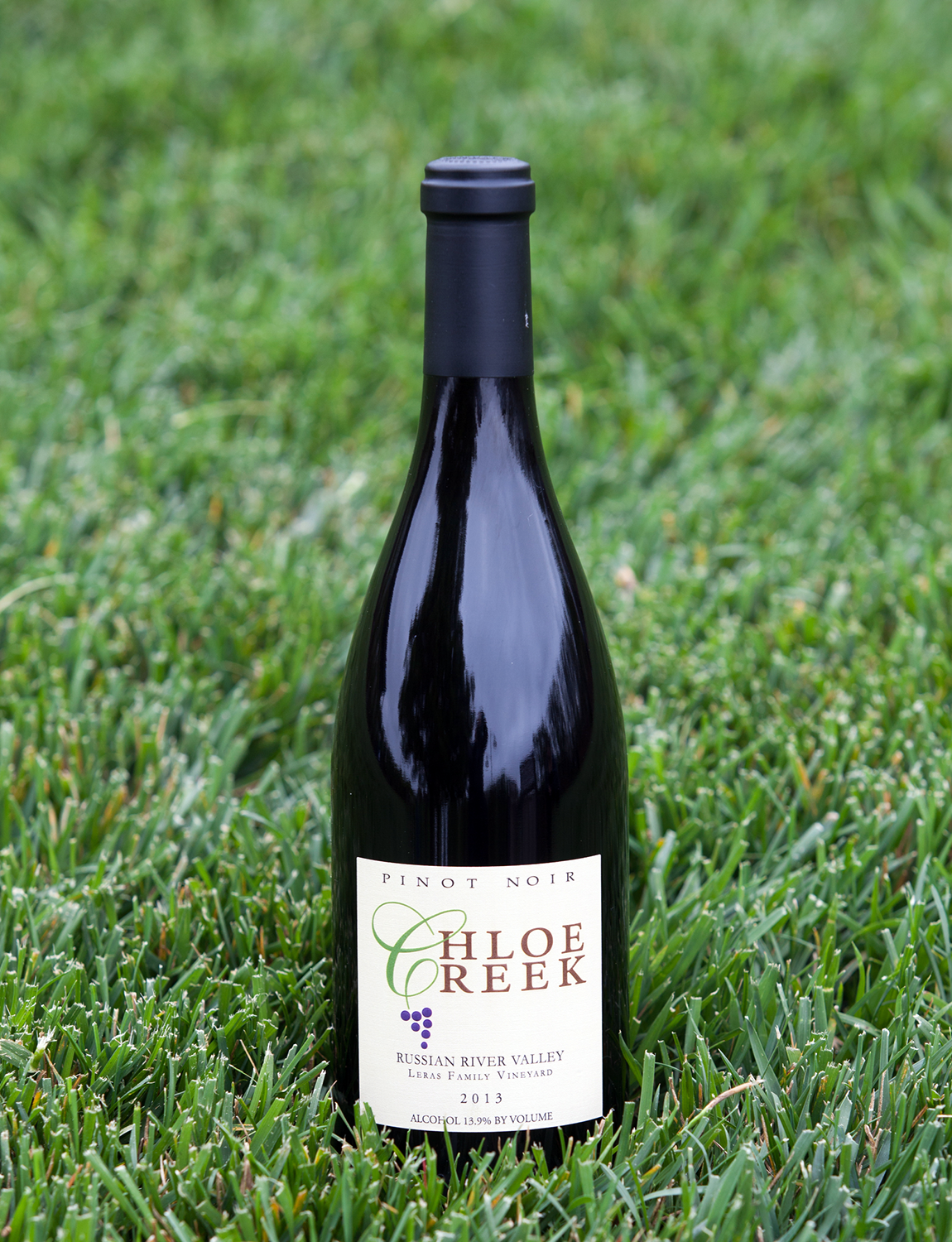 Chloe Creek Vineyards 2013 Leras Pinot Noir 750ml Wine Bottle