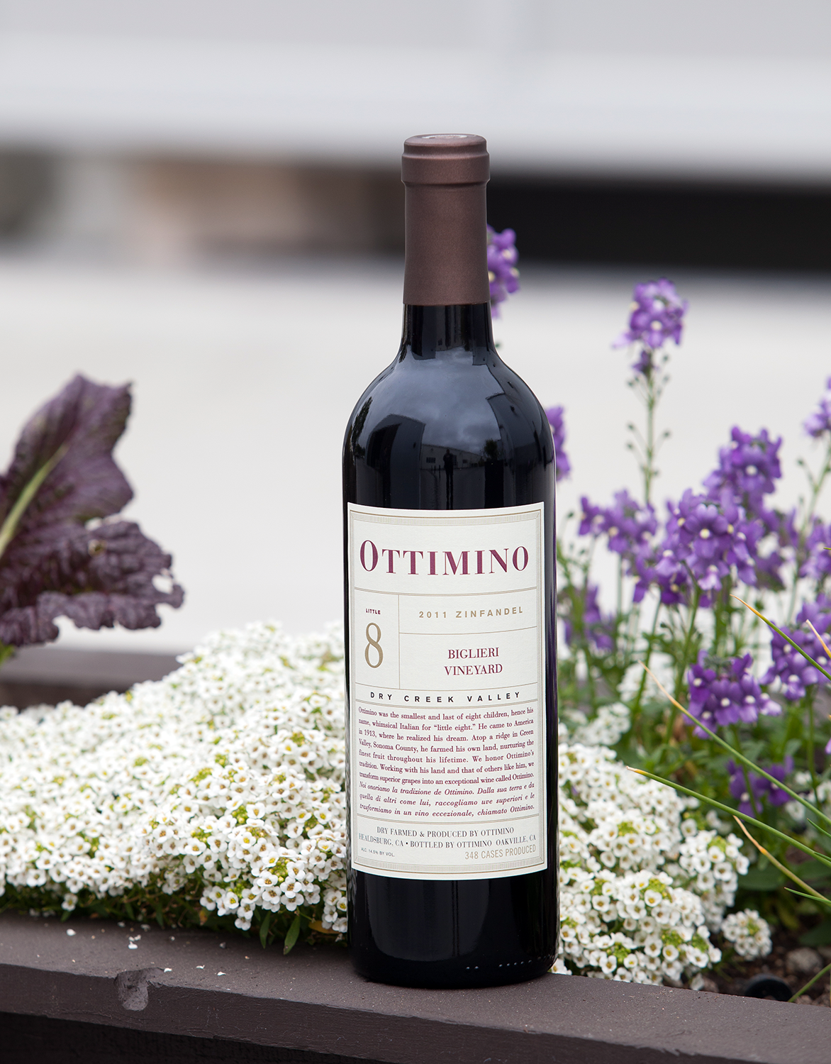 Ottimino 2011 Zinfandel Biglieri Vineyard 750ml Wine Bottle