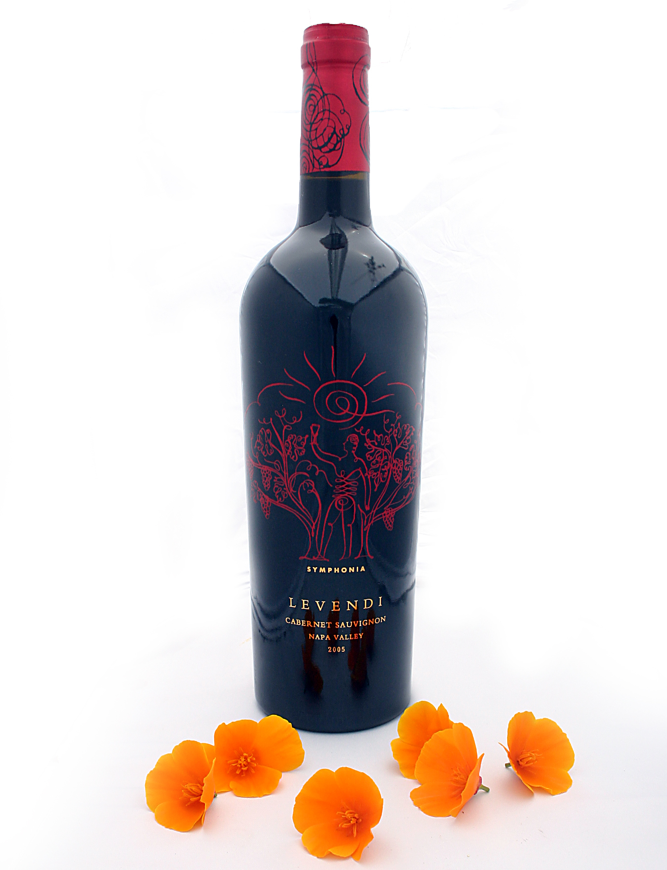 Levendi Winery 2005 Symphonia Cabernet Sauvignon 750ml Wine Bottle