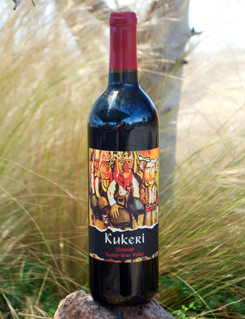 Kukeri Wines 2012 Russian River Valley Zinfandel 750ml Wine Bottle