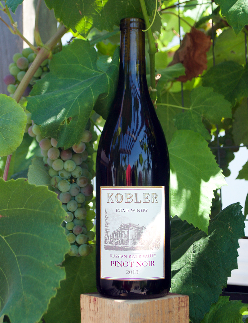 Kobler Estate Winery 2013 Russian River Valley Pinot Noir 750ml Wine Bottle