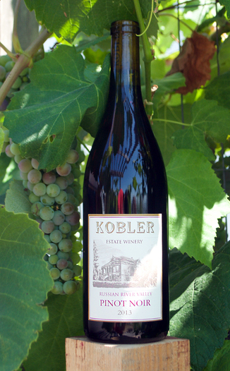 Kobler Estate Winery 2013 Russian River Valley Pinot Noir 750ml Wine Bottle