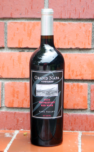 Grand Napa 2010 Proprietary Red Wine 750ml Wine Bottle