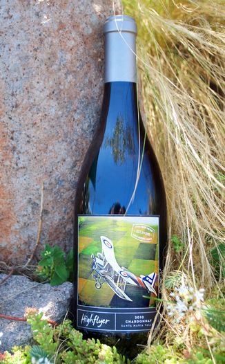 Highflyer 2010 Santa Maria Valley Chardonnay 750ml Wine Bottle