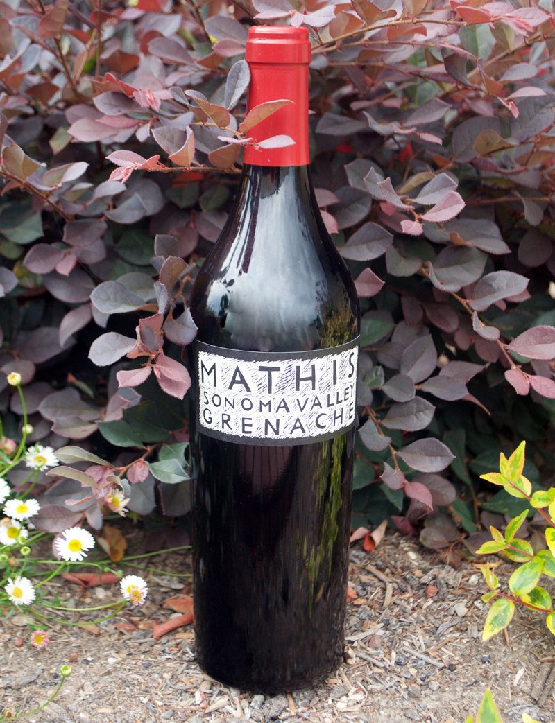 Mathis Wine 2011 Sonoma Valley Grenache 750ml Wine Bottle