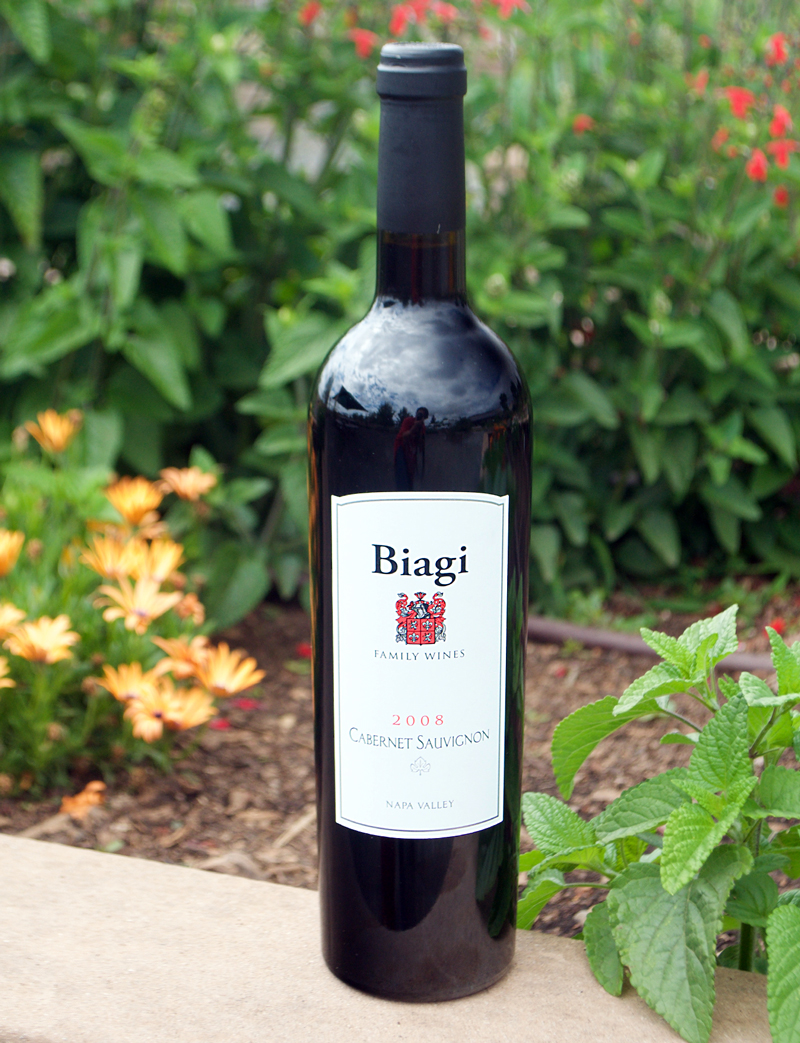 Biagi Family Wines 2008 Napa Valley Cabernet Sauvignon 750ml Wine Bottle