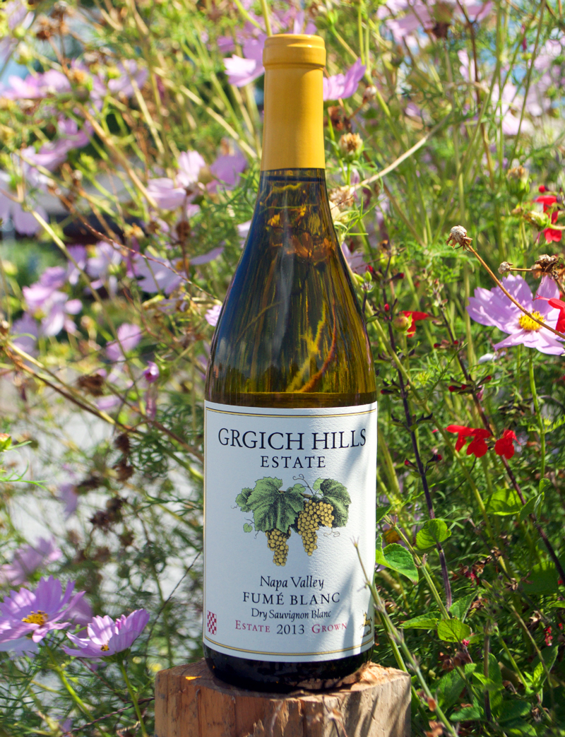 Grgich Hills Estate 2013 Estate grown Napa Valley Fume' Blanc 750ml Wine Bottle