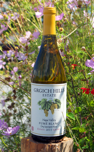 Grgich Hills Estate 2013 Estate grown Napa Valley Fume' Blanc 750ml Wine Bottle