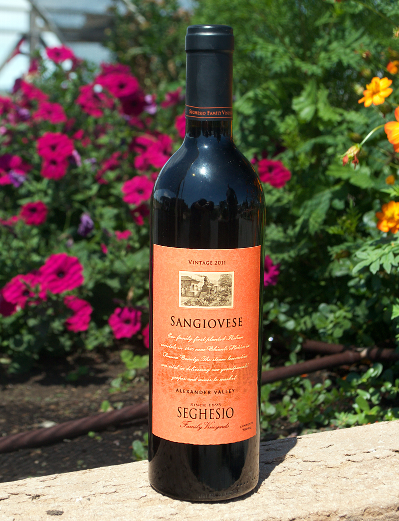 Seghesio Family Vineyards 2011 Alexander Valley Sangiovese 750ml Wine Bottle