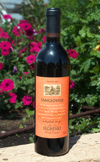 Seghesio Family Vineyards 2011 Alexander Valley Sangiovese 750ml Wine Bottle