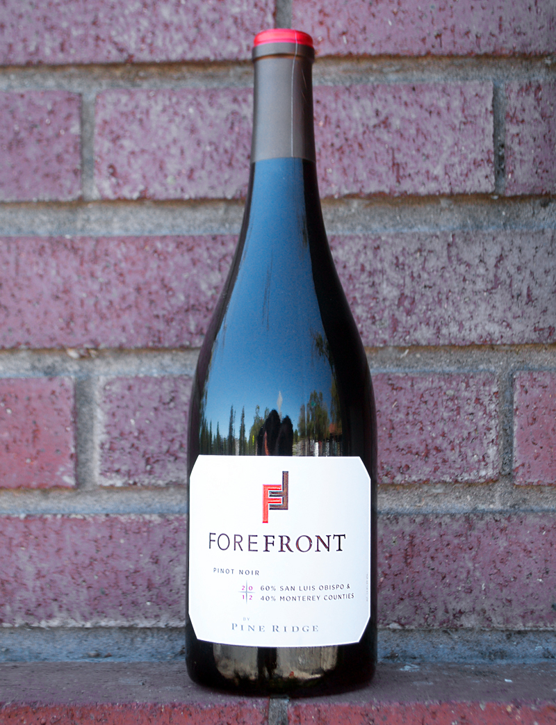 Forefront Wines 2012 Pinot Noir 750ml Wine Bottle
