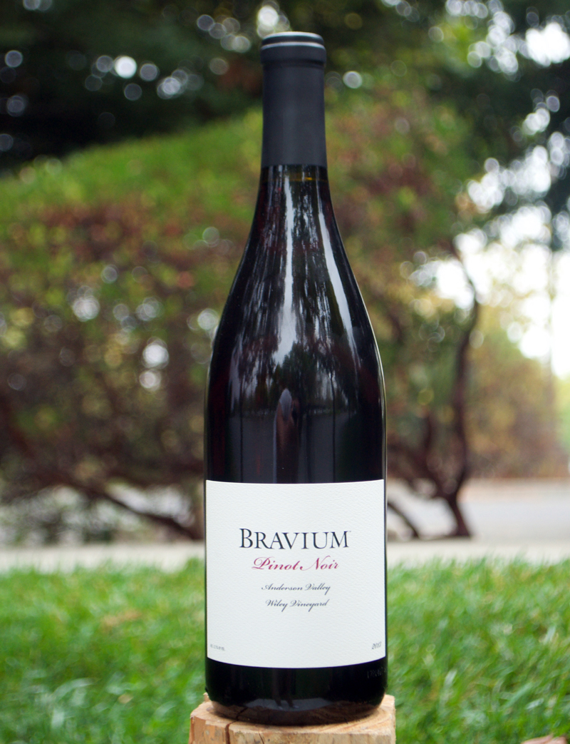 Bravium 2013 Wiley Vineyard Anderson Valley Pinot Noir 750ml Wine Bottle