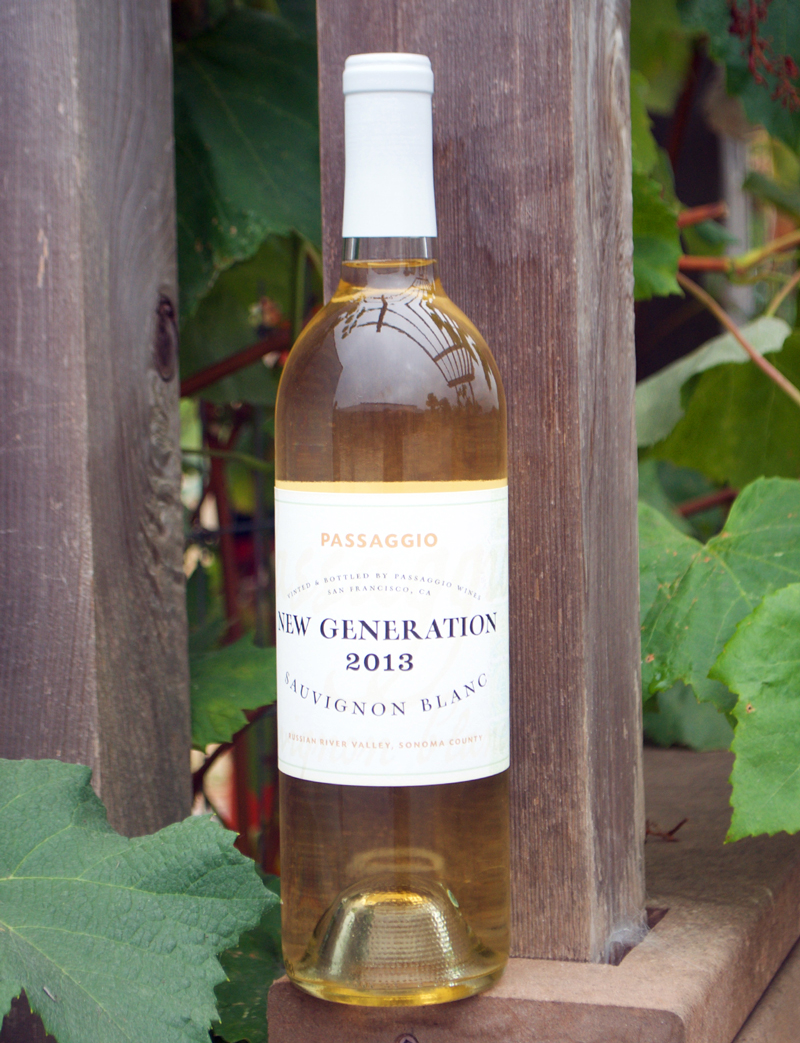 Passaggio Wines 2013 New Generation Sauvignon Blanc 750ml Wine Bottle