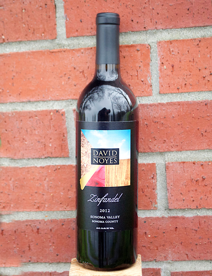 David Noyes Wines 2012 Sonoma Valley Zinfandel 750ml Wine Bottle