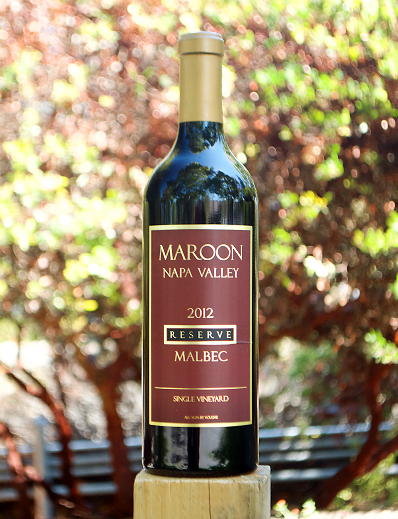 Maroon 2012 Reserve Single Vineyard Malbec 750ml Wine Bottle
