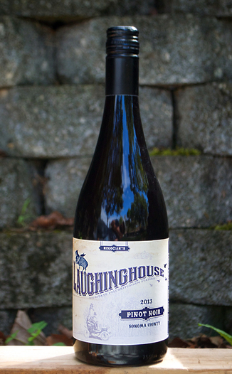 Laughinghouse 2013 Sonoma County Pinot Noir 750ml Wine Bottle