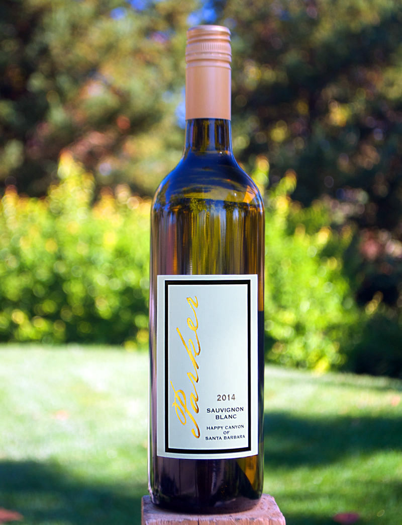Parker Wine 2014 Happy Canyon Sauvignon Blanc 750ml Wine Bottle