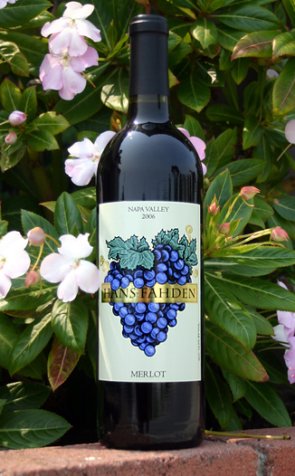 Hans Fahden 2006 Merlot Napa Valley 750ml Wine Bottle