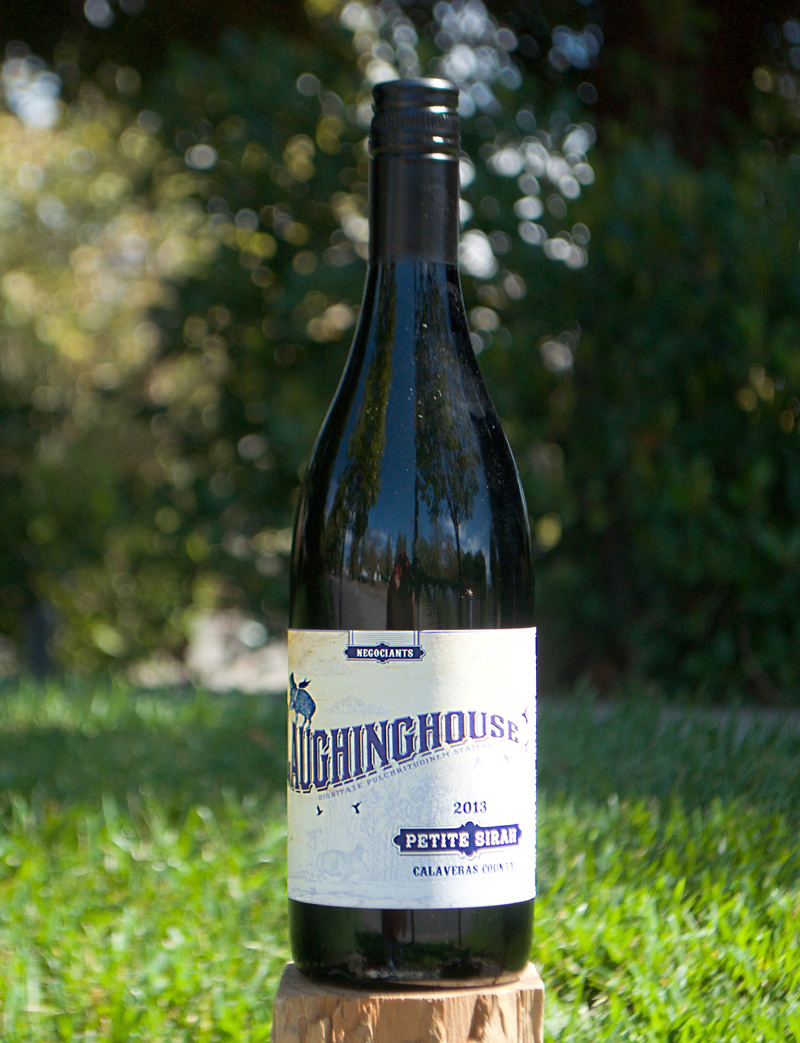 Laughinghouse 2013 Calaveras County Petite Sirah 750ml Wine Bottle