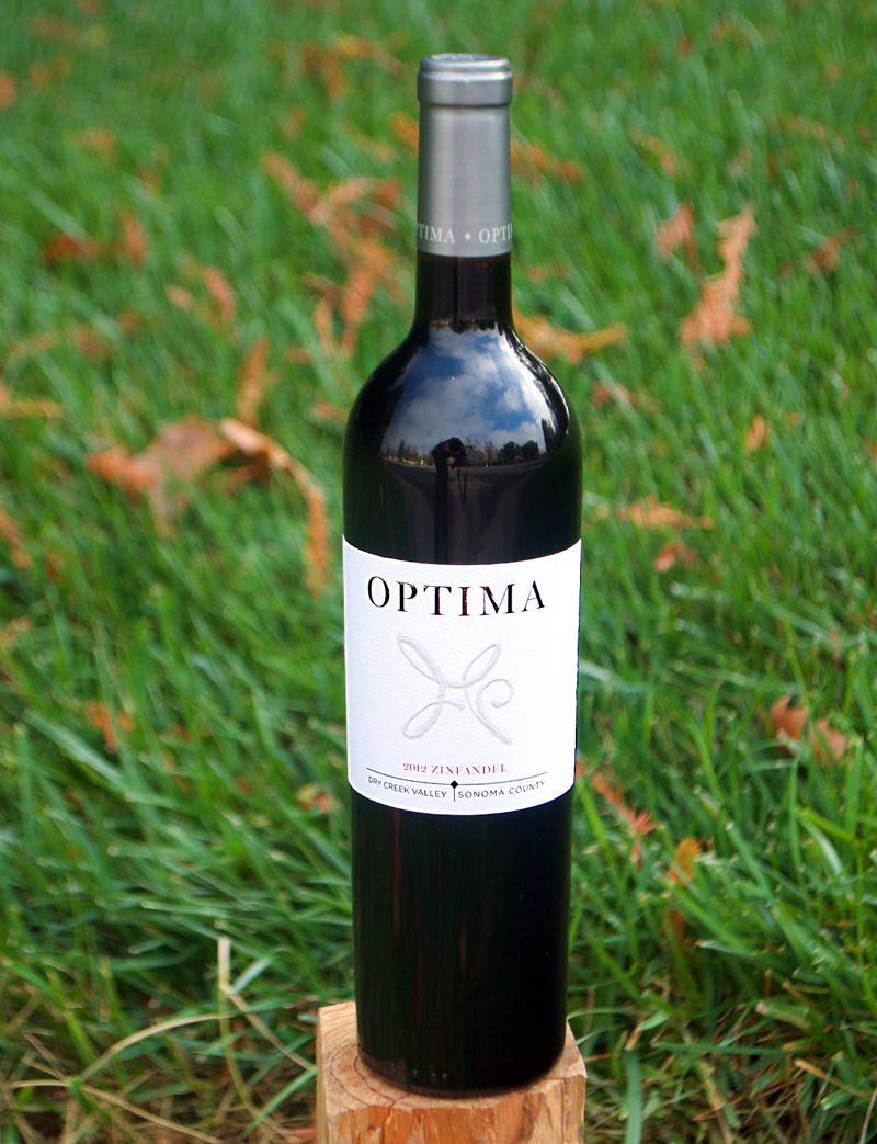 Optima Winery 2012 Dry Creek Valley Zinfandel 750ml Wine Bottle