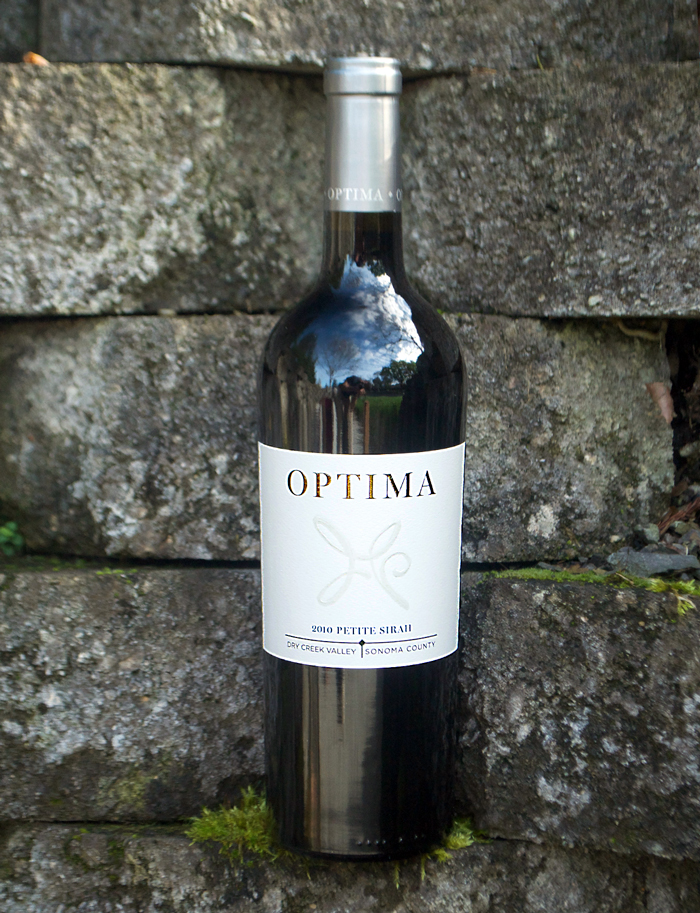 Optima Winery 2010 Dry Creek Valley Petite Sirah 750ml Wine Bottle