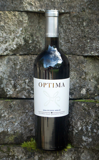 Optima Winery 2010 Dry Creek Valley Petite Sirah 750ml Wine Bottle