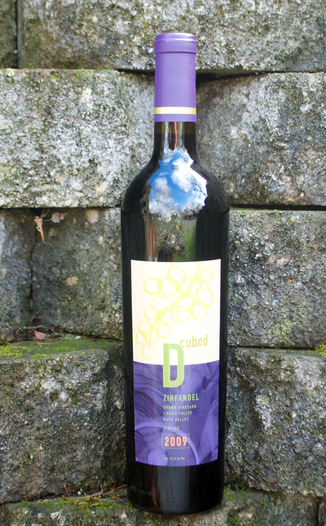 D-Cubed Cellars 2009 Brown Vineyard Zinfandel 750ml Wine Bottle
