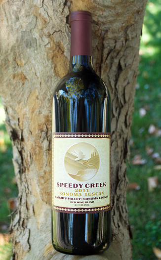 Speedy Creek 2011 Sonoma Tuscan Blend 750ml Wine Bottle