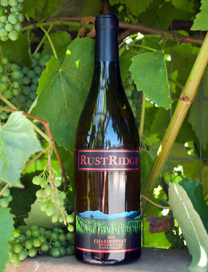 RustRidge Winery 2010 Estate Chardonnay 750ml Wine Bottle